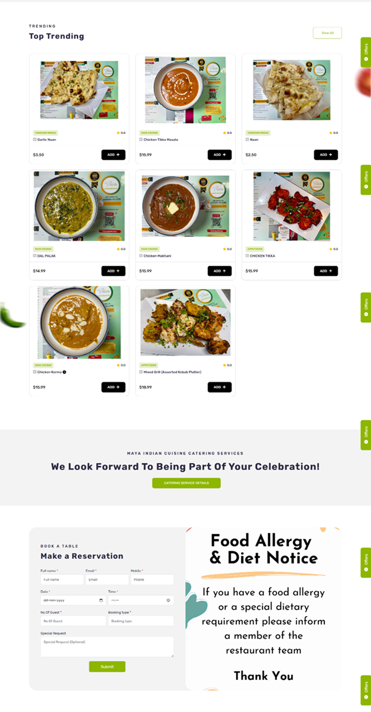 Maya Indian Cuisine image 2